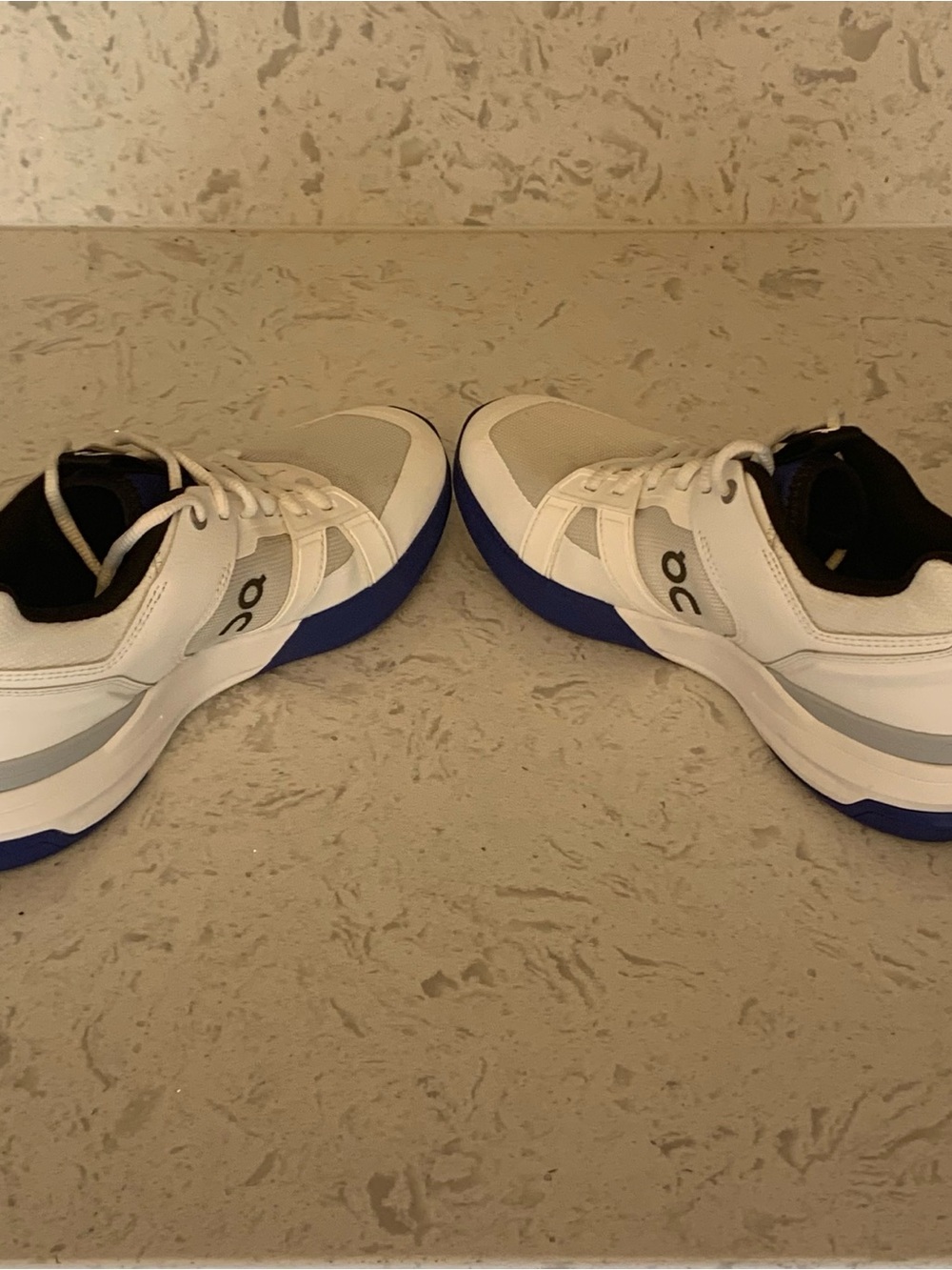 On Running The Roger Clubhouse Pro Undyed Indigo White Blue Women Sz 10 Tennis - Picture 6 of 10